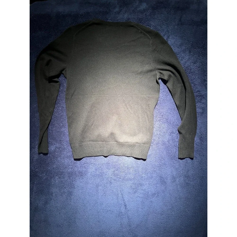 Everlane Cotton Crewneck Sweater Long Sleeve Relaxed Fit Black Size Small